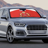 Canada Ice Hockey Auto Sun Shade Maple Leaf Turkey Mascot