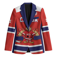 Canada Ice Hockey Custom Blazer Maple Leaf Turkey Mascot