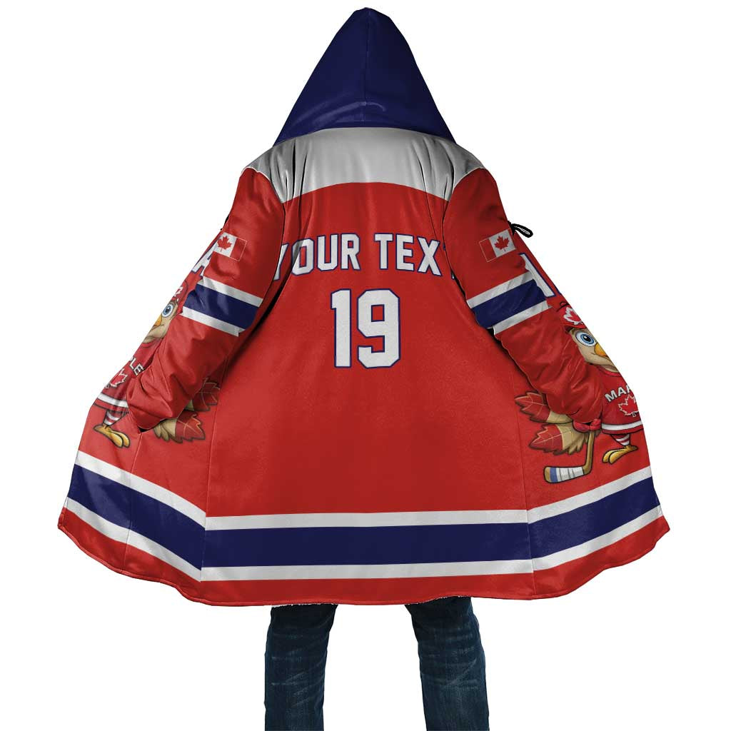 Canada Ice Hockey Custom Cloak Maple Leaf Turkey Mascot