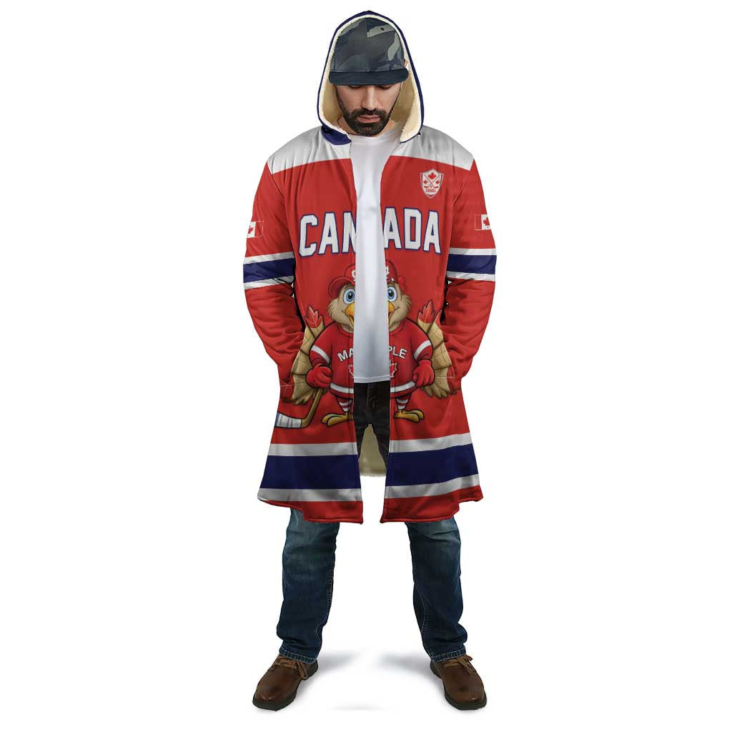 Canada Ice Hockey Custom Cloak Maple Leaf Turkey Mascot