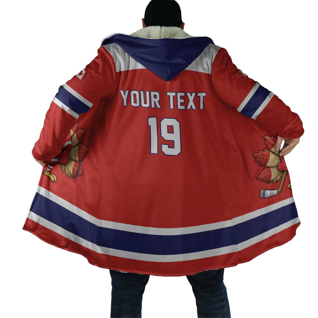Canada Ice Hockey Custom Cloak Maple Leaf Turkey Mascot
