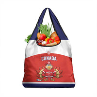 Canada Ice Hockey Grocery Bag Maple Leaf Turkey Mascot