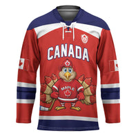 Canada Ice Hockey Custom Hockey Jersey Maple Leaf Turkey Mascot