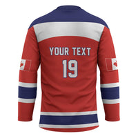 Canada Ice Hockey Custom Hockey Jersey Maple Leaf Turkey Mascot