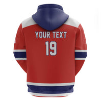 Canada Ice Hockey Custom Hoodie Maple Leaf Turkey Mascot