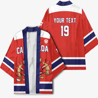 Canada Ice Hockey Custom Kimono Maple Leaf Turkey Mascot