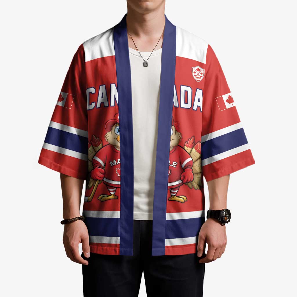 Canada Ice Hockey Custom Kimono Maple Leaf Turkey Mascot