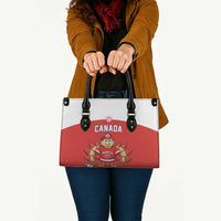 Canada Ice Hockey Leather Bag Maple Leaf Turkey Mascot