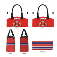 Canada Ice Hockey Leather Bag Maple Leaf Turkey Mascot