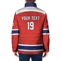 Canada Ice Hockey Custom Padded Jacket Maple Leaf Turkey Mascot