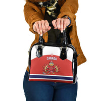 Canada Ice Hockey Shoulder Handbag Maple Leaf Turkey Mascot