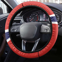 Canada Ice Hockey Steering Wheel Cover Maple Leaf Turkey Mascot