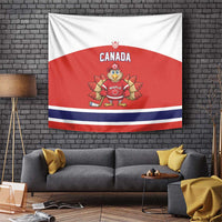 Canada Ice Hockey Tapestry Maple Leaf Turkey Mascot