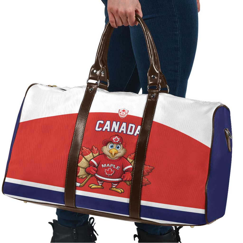 Canada Ice Hockey Travel Bag Maple Leaf Turkey Mascot