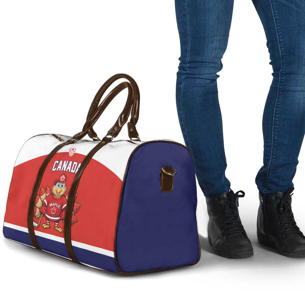 Canada Ice Hockey Travel Bag Maple Leaf Turkey Mascot