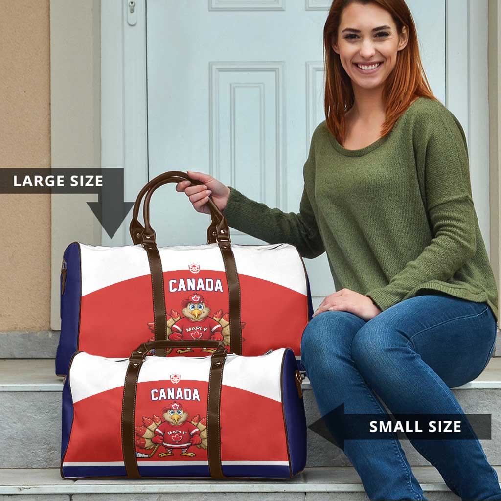 Canada Ice Hockey Travel Bag Maple Leaf Turkey Mascot