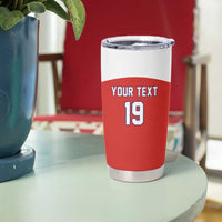 Canada Ice Hockey Custom Tumbler Cup Maple Leaf Turkey Mascot