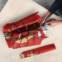 Canada Ice Hockey Umbrella Maple Leaf Turkey Mascot