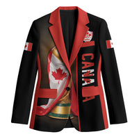 Personalized Canada Football 2026 Blazer Trophy Flag Pride Art