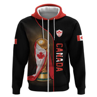 Personalized Canada Football 2026 Hoodie Trophy Flag Pride Art