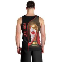 Personalized Canada Football 2026 Men Tank Top Trophy Flag Pride Art