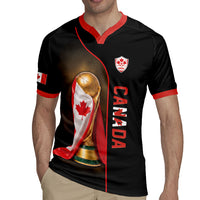 Personalized Canada Football 2026 Rugby Jersey Trophy Flag Pride Art