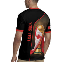 Personalized Canada Football 2026 Rugby Jersey Trophy Flag Pride Art