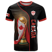Personalized Canada Football 2026 T Shirt Trophy Flag Pride Art