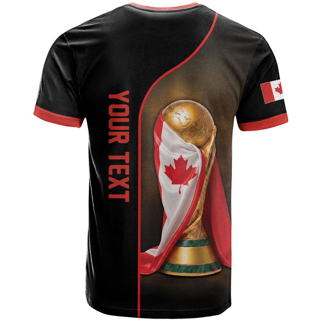 Personalized Canada Football 2026 T Shirt Trophy Flag Pride Art