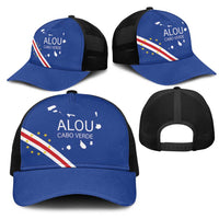 Alou Cabo Verde Football Mesh Trucker Cap Island Map Flag Pride