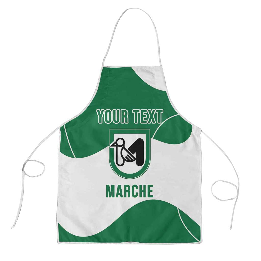 Personalized Italy Marche Apron Flag Style - Wonder Print Shop
