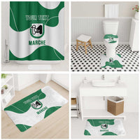 Personalized Italy Marche Bathroom Set Flag Style - Wonder Print Shop