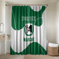 Personalized Italy Marche Bathroom Set Flag Style - Wonder Print Shop