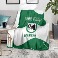 Personalized Italy Marche Blanket Flag Style - Wonder Print Shop