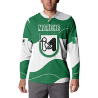 Personalized Italy Marche Button Sweatshirt Flag Style LT19