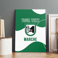Personalized Italy Marche Canvas Wall Art Flag Style - Wonder Print Shop