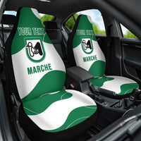 Personalized Italy Marche Car Seat Cover Flag Style - Wonder Print Shop