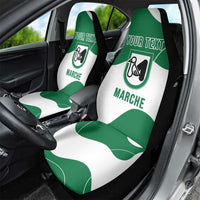 Personalized Italy Marche Car Seat Cover Flag Style - Wonder Print Shop