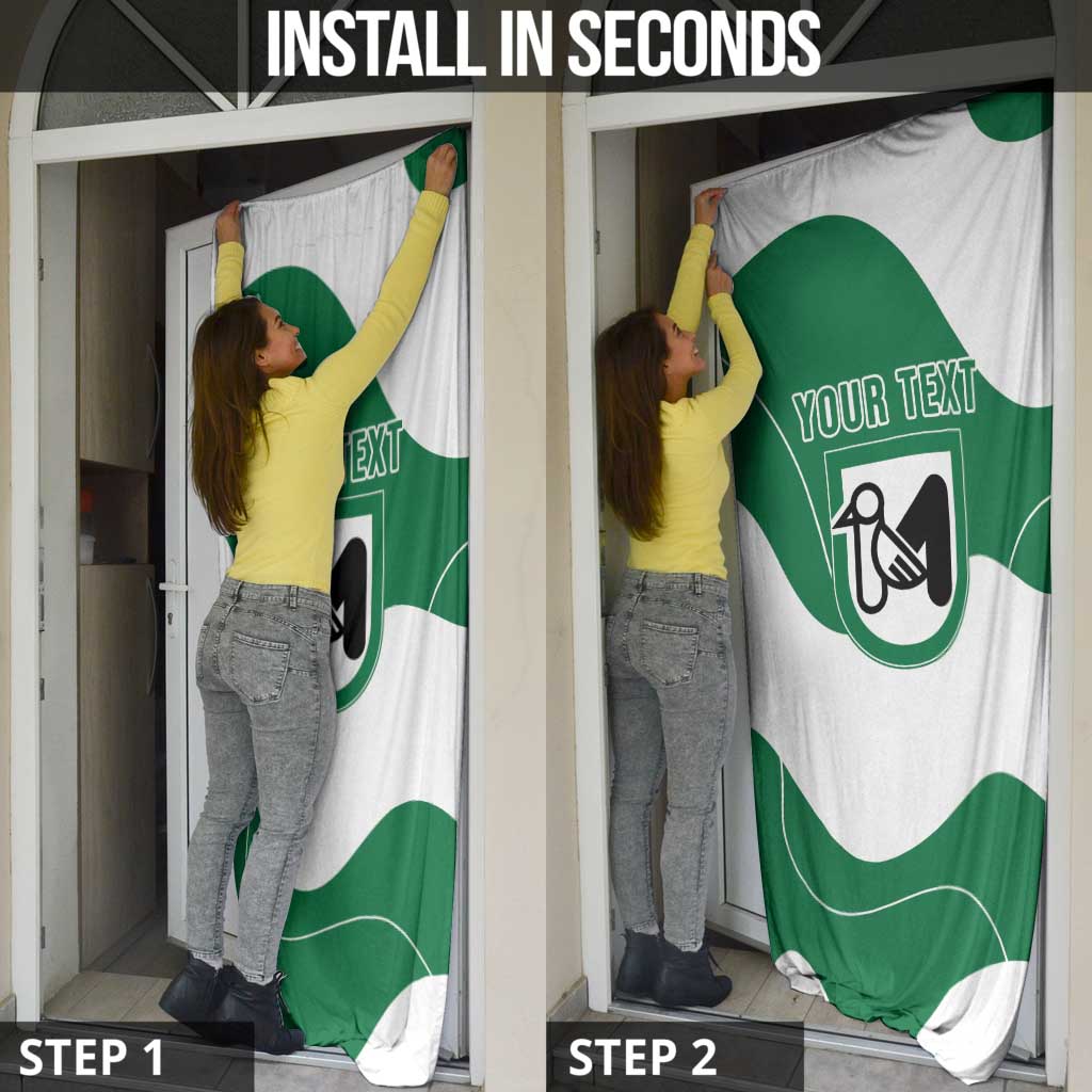 Personalized Italy Marche Door Cover Flag Style - Wonder Print Shop