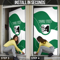 Personalized Italy Marche Door Cover Flag Style - Wonder Print Shop