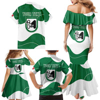 Personalized Italy Marche Family Matching Mermaid Dress and Hawaiian Shirt Flag Style LT19