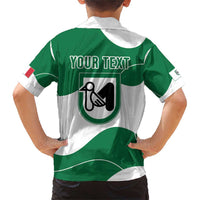 Personalized Italy Marche Family Matching Short Sleeve Bodycon Dress and Hawaiian Shirt Flag Style LT19