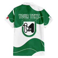 Personalized Italy Marche Family Matching Short Sleeve Bodycon Dress and Hawaiian Shirt Flag Style LT19