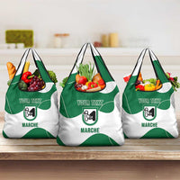 Personalized Italy Marche Grocery Bag Flag Style - Wonder Print Shop
