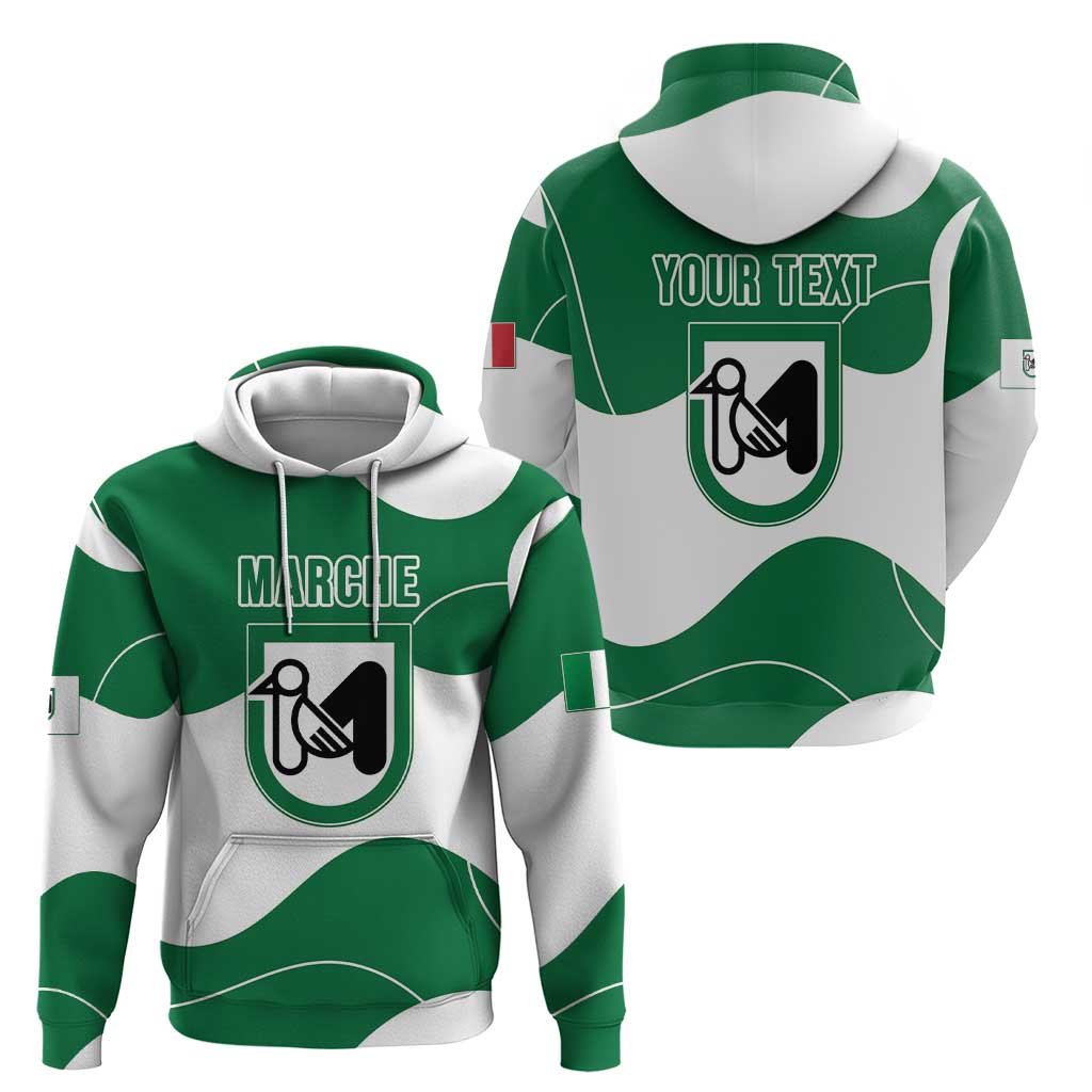 Personalized Italy Marche Hoodie Flag Style LT19
