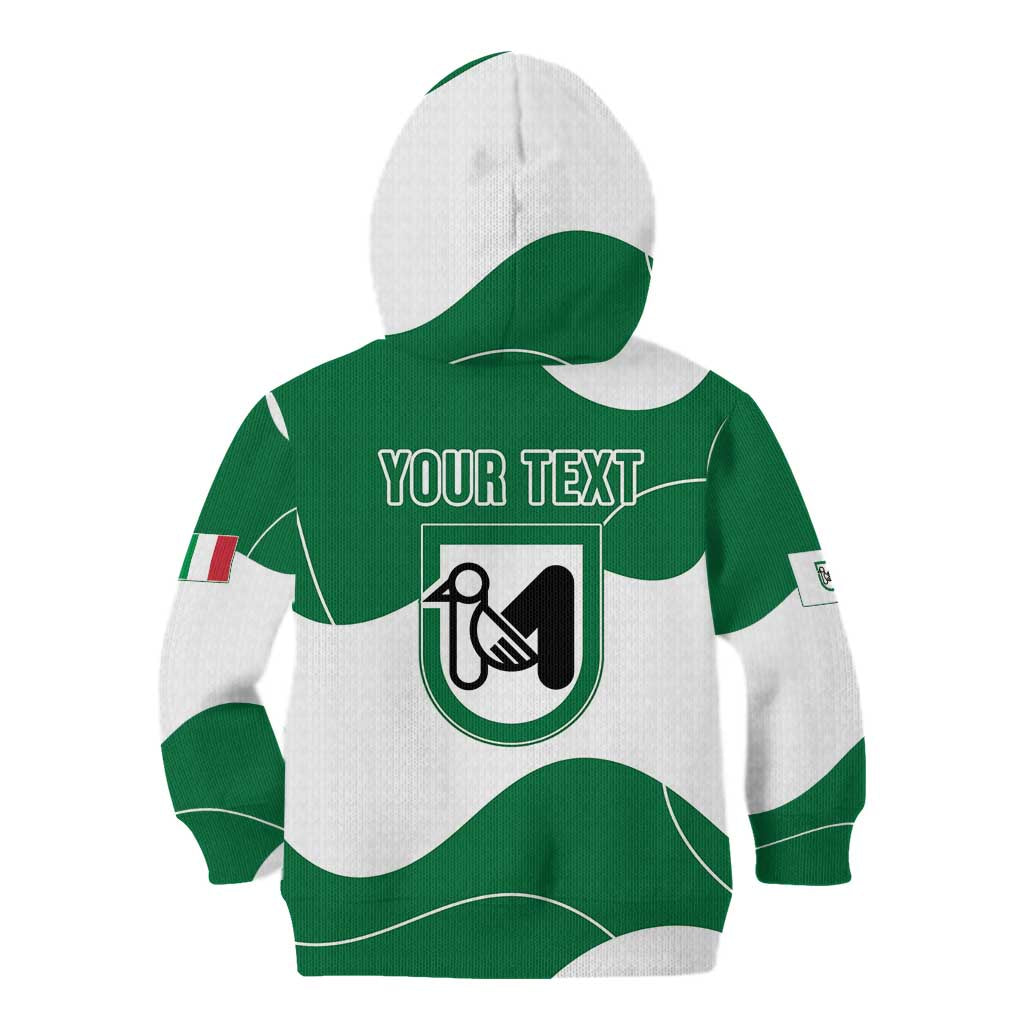 Personalized Italy Marche Kid Hoodie Flag Style LT19