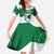 Personalized Italy Marche Kid Short Sleeve Dress Flag Style LT19
