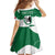 Personalized Italy Marche Kid Short Sleeve Dress Flag Style LT19
