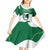 Personalized Italy Marche Kid Short Sleeve Dress Flag Style LT19