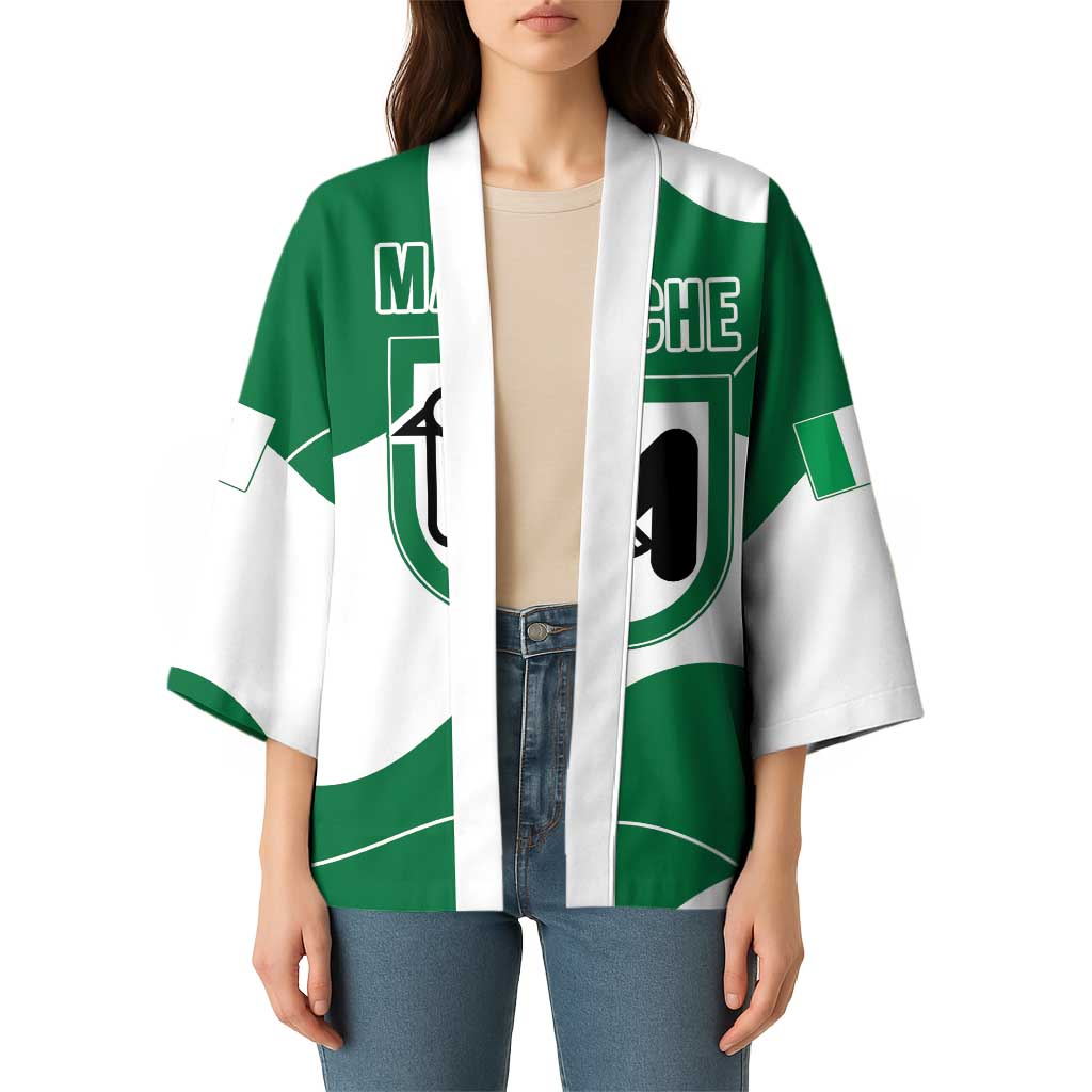 Personalized Italy Marche Kimono Flag Style LT19